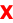 X